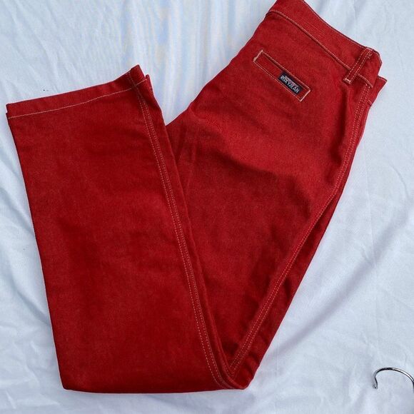 Quicksilver Roxy Jean Red Size 5 Bootcut Jeans - Picture 7 of 7